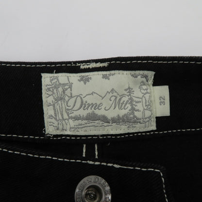 Dmie BAGGY DENIM PANTS デニム パンツ CA59648 ブラック サイズ：32【瀬戸大橋店】