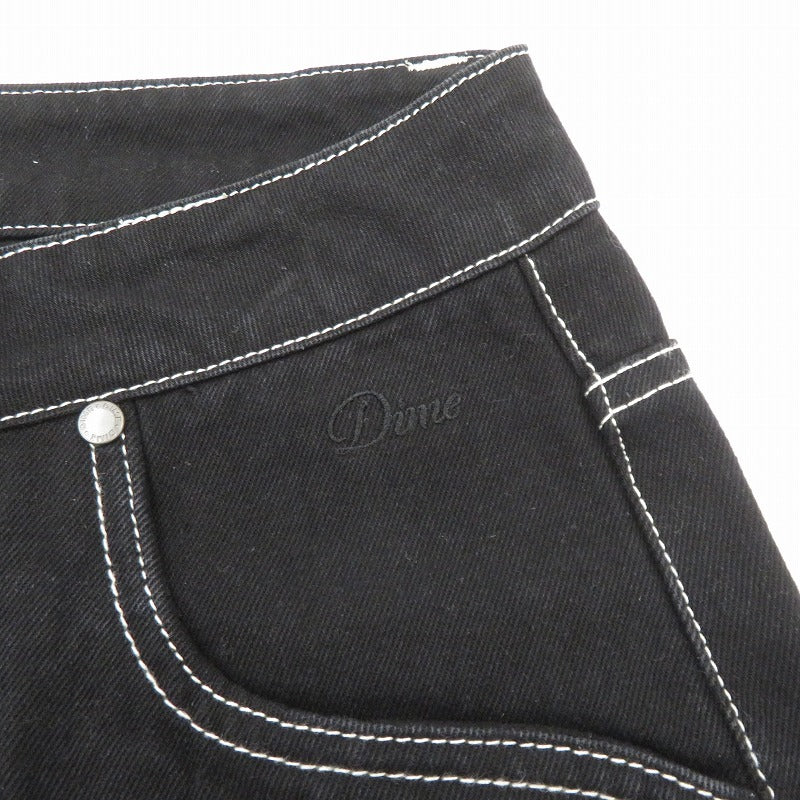 Dmie BAGGY DENIM PANTS デニム パンツ CA59648 ブラック サイズ：32【瀬戸大橋店】