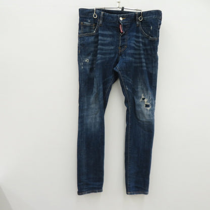 DSQUARED2 | ディースクエアード Skater Jean ダメージ加工 デニムパンツ S79LA0009 S30342 インディゴ サイズ：48【瀬戸大橋店】