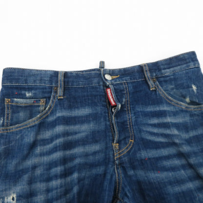DSQUARED2 | ディースクエアード Skater Jean ダメージ加工 デニムパンツ S79LA0009 S30342 インディゴ サイズ：48【瀬戸大橋店】