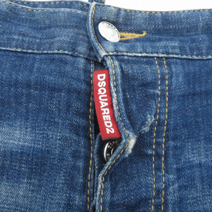 DSQUARED2 | ディースクエアード Skater Jean ダメージ加工 デニムパンツ S79LA0009 S30342 インディゴ サイズ：48【瀬戸大橋店】