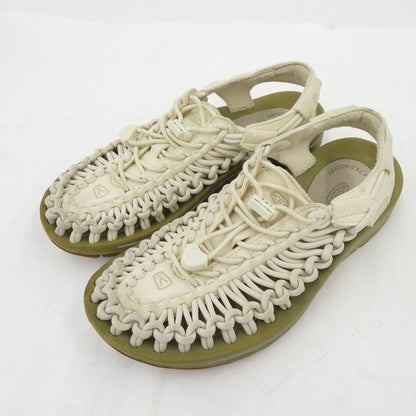 KEEN | キーン ウィメンズ ユニーク サンダル 1018698 サイズ:23.0cm ホワイト 23cm【瀬戸大橋店】