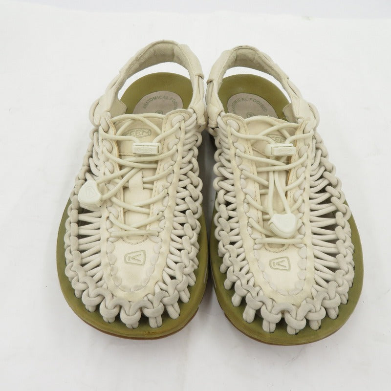 KEEN | キーン ウィメンズ ユニーク サンダル 1018698 サイズ:23.0cm ホワイト 23cm【瀬戸大橋店】