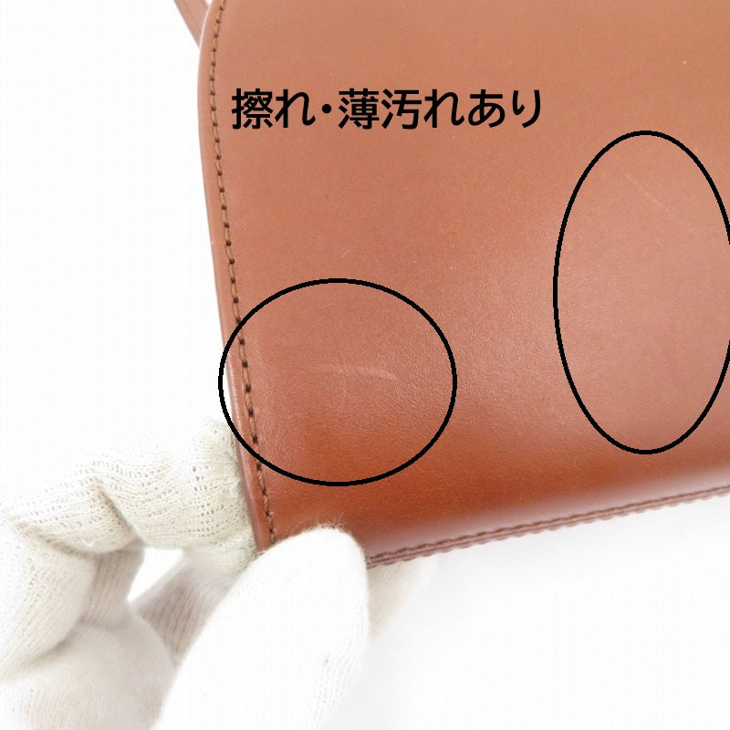 A.P.C | アーペーセー CLUTCH DEMI-LUNE ショルダーバッグ ブラウン【瀬戸大橋店】
