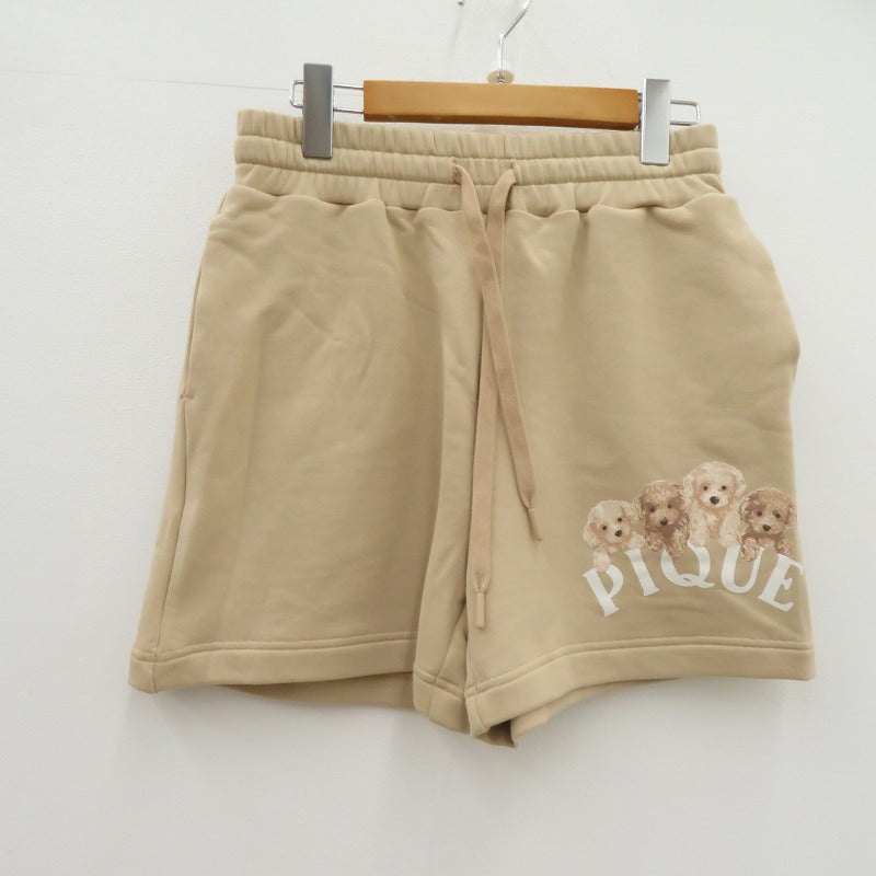 gelato pique | ジェラートピケ トイプードル 裏毛ショートパンツ ショートパンツ PWCP251302 ベージュ サイズ：FreeSize【瀬戸大橋店】