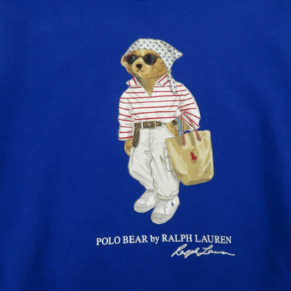 POLO RALPH LAUREN | ポロ・ラルフローレン ポロベア スウェット ブルー サイズ：XS【瀬戸大橋店】