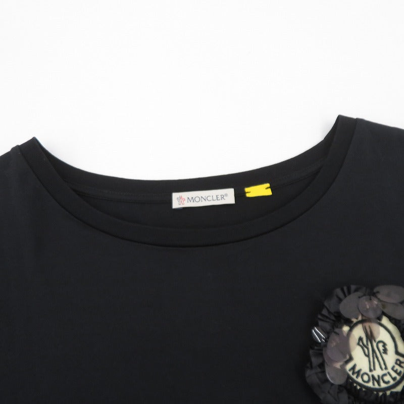MONCLER GENIUS | モンクレールジニアス SIMONE ROCHA 半袖Ｔシャツ V8030 ブラック サイズ：M【瀬戸大橋店】