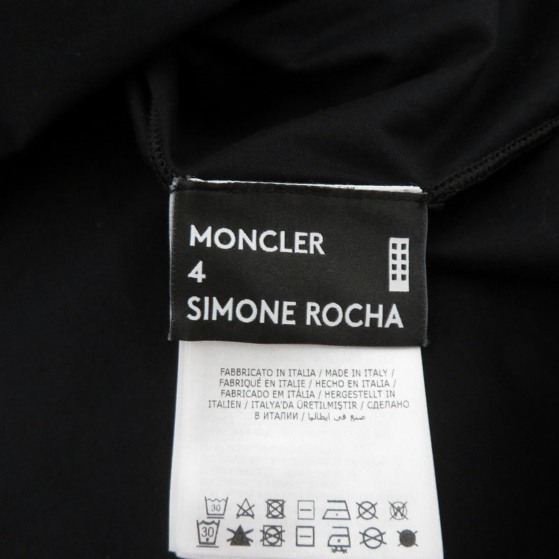 MONCLER GENIUS | モンクレールジニアス SIMONE ROCHA 半袖Ｔシャツ V8030 ブラック サイズ：M【瀬戸大橋店】