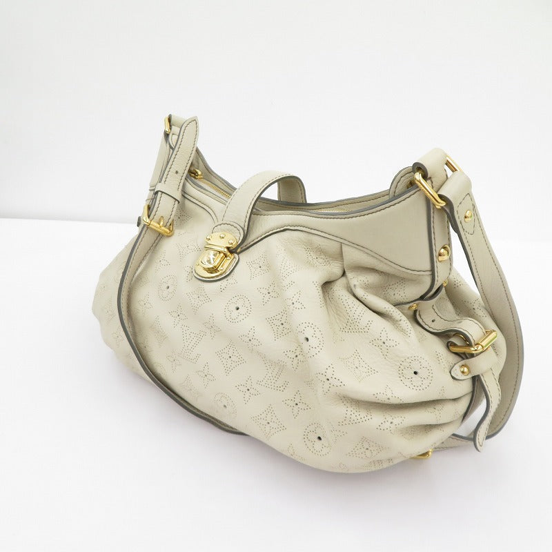 LOUIS VUITTON | ルイ・ヴィトン マヒナ XS ショルダーバッグ M95768 ベージュ【瀬戸大橋店】