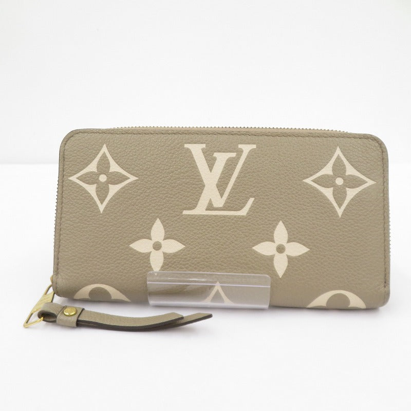 LOUIS VUITTON | ルイ・ヴィトン ジッピー・ウォレット バイカラー モノグラム アンプラント 長財布 M69794 ベージュ【瀬戸大橋店】