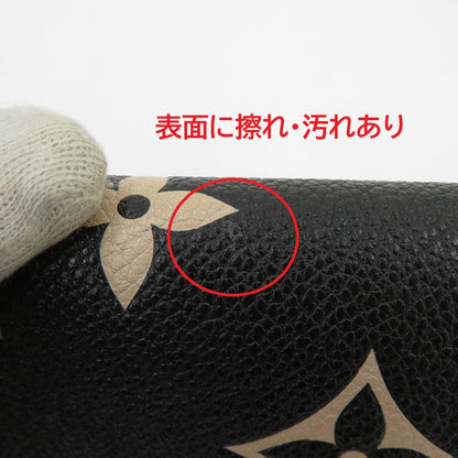 LOUIS VUITTON | ルイ・ヴィトン ポルトフォイユ・サラ バイカラー モノグラム アンプラント 長財布 M80496 ブラック【瀬戸大橋店】