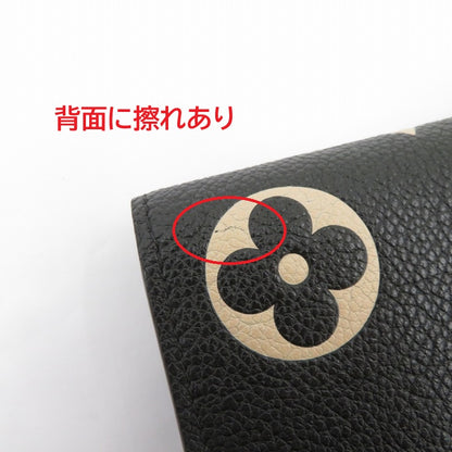 LOUIS VUITTON | ルイ・ヴィトン ポルトフォイユ・サラ バイカラー モノグラム アンプラント 長財布 M80496 ブラック【瀬戸大橋店】