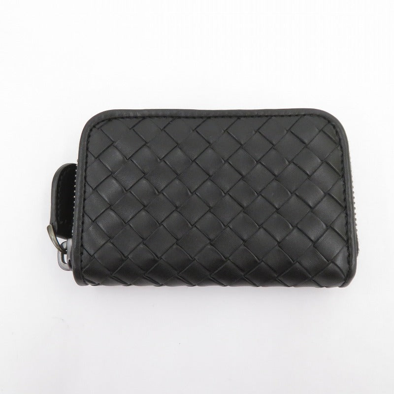 BOTTEGA VENETA | ボッテガヴェネタ イントレチャート コインケース 114075 ブラック【瀬戸大橋店】