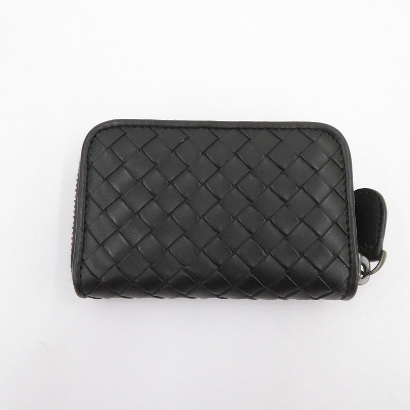 BOTTEGA VENETA | ボッテガヴェネタ イントレチャート コインケース 114075 ブラック【瀬戸大橋店】