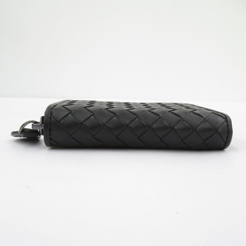 BOTTEGA VENETA | ボッテガヴェネタ イントレチャート コインケース 114075 ブラック【瀬戸大橋店】