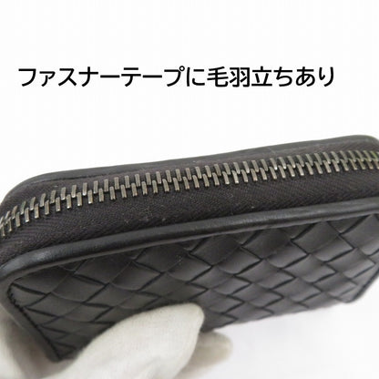 BOTTEGA VENETA | ボッテガヴェネタ イントレチャート コインケース 114075 ブラック【瀬戸大橋店】