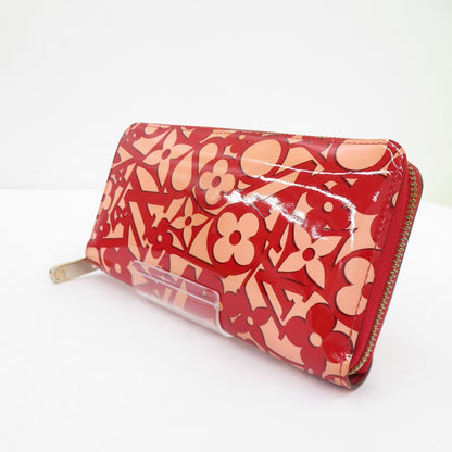 LOUIS VUITTON | ルイ・ヴィトン ヴェルニ スイート・モノグラム ジッピーウォレット モノグラム 長財布 M90125 レッド【瀬戸大橋店】