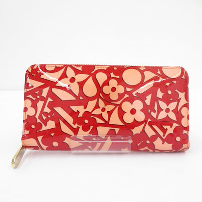 LOUIS VUITTON | ルイ・ヴィトン ヴェルニ スイート・モノグラム ジッピーウォレット モノグラム 長財布 M90125 レッド【瀬戸大橋店】