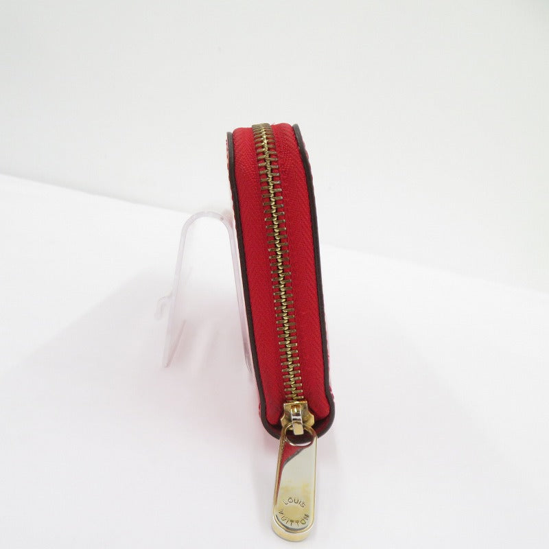 LOUIS VUITTON | ルイ・ヴィトン ヴェルニ スイート・モノグラム ジッピーウォレット モノグラム 長財布 M90125 レッド【瀬戸大橋店】