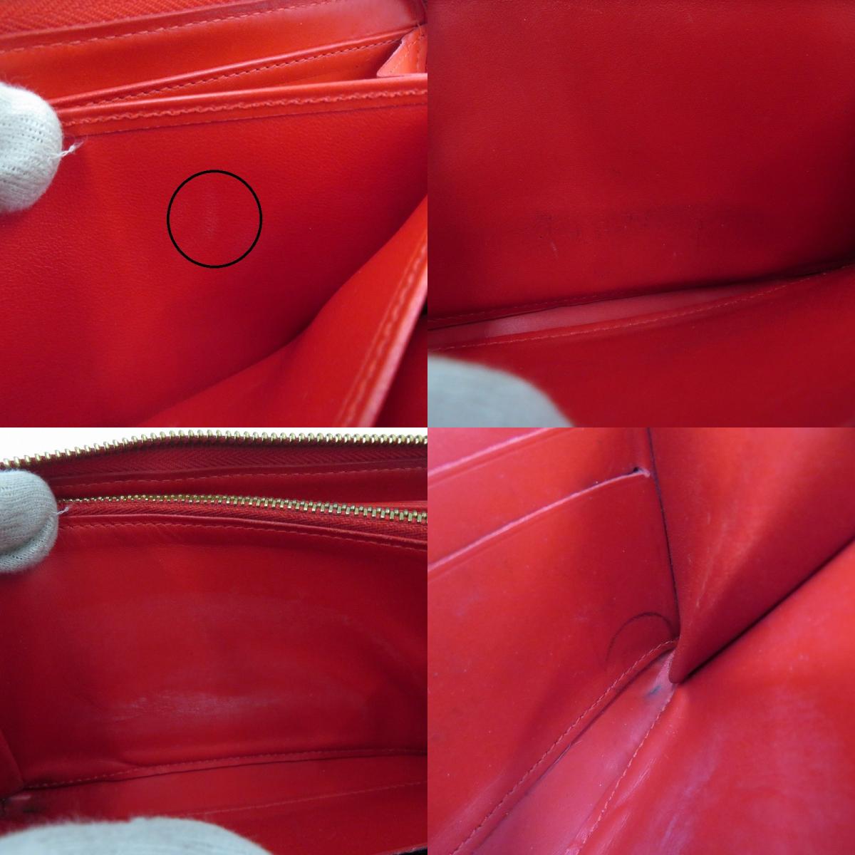 LOUIS VUITTON | ルイ・ヴィトン ヴェルニ スイート・モノグラム ジッピーウォレット モノグラム 長財布 M90125 レッド【瀬戸大橋店】
