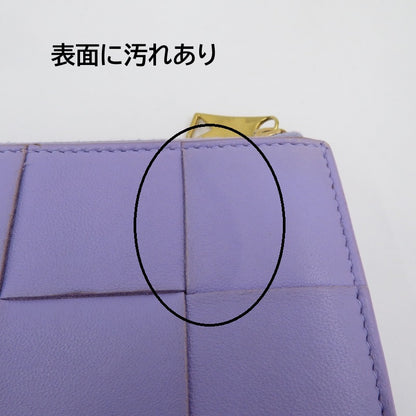 BOTTEGA VENETA | ボッテガヴェネタ カセット スモール 二つ折り財布 742698 パープル【瀬戸大橋店】