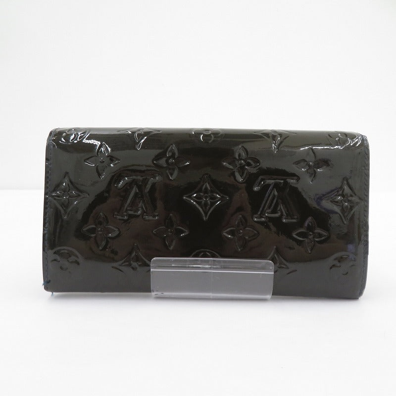 LOUIS VUITTON | ルイ・ヴィトン ヴェルニ ポルトフォイユ・サラ 長財布 M91464 ブラック【瀬戸大橋店】