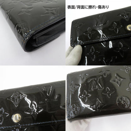 LOUIS VUITTON | ルイ・ヴィトン ヴェルニ ポルトフォイユ・サラ 長財布 M91464 ブラック【瀬戸大橋店】