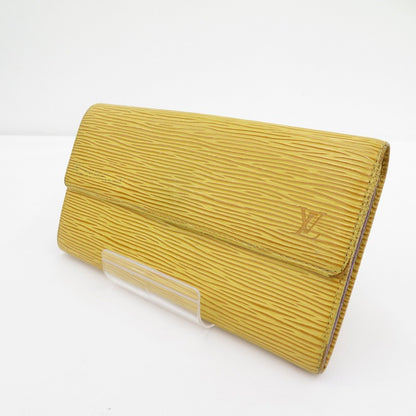 LOUIS VUITTON | ルイ・ヴィトン エピ ポシェット ポルトモネ クレディ 長財布 M63579 イエロー【瀬戸大橋店】