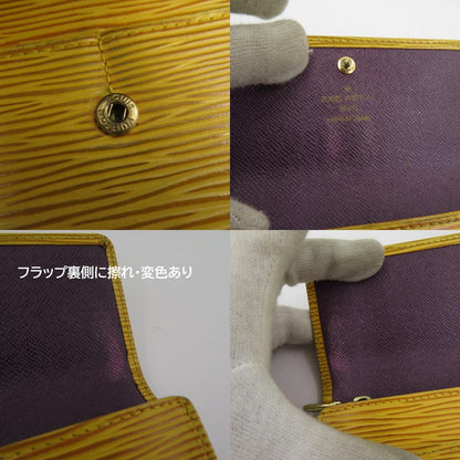 LOUIS VUITTON | ルイ・ヴィトン エピ ポシェット ポルトモネ クレディ 長財布 M63579 イエロー【瀬戸大橋店】