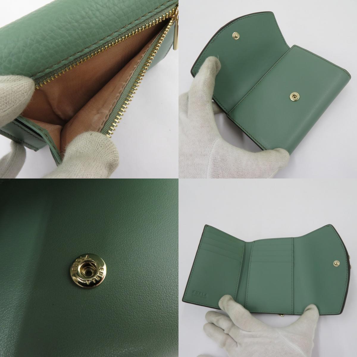 Furla | フルラ PRIMURA M COMPACT 三つ折り財布 WP00217 グリーン【瀬戸大橋店】