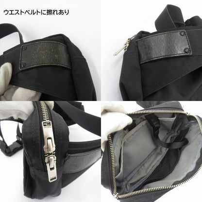 PORTER TANKER | ポータータンカー 廃番 ウエストバッグ ブラック【瀬戸大橋店】