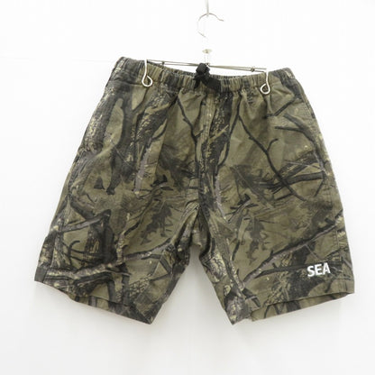 WIND AND SEA | ウィンダンシーウインダンシー SEA ESS SHORT カモ ショートパンツ WDS-ESPT-25-Q3-PT01 マルチカラー サイズ：M【瀬戸大橋店】
