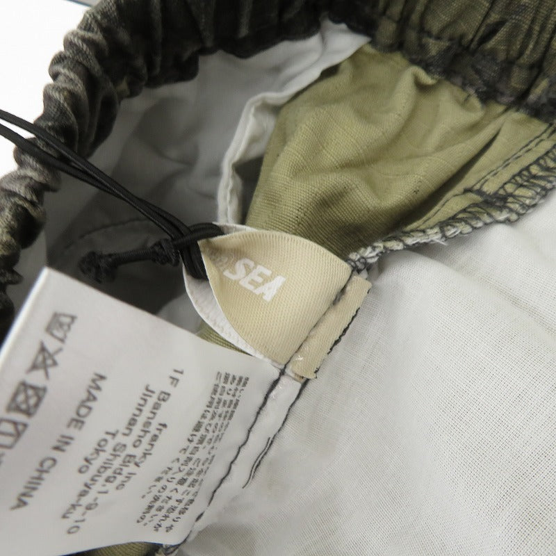 WIND AND SEA | ウィンダンシーウインダンシー SEA ESS SHORT カモ ショートパンツ WDS-ESPT-25-Q3-PT01 マルチカラー サイズ：M【瀬戸大橋店】