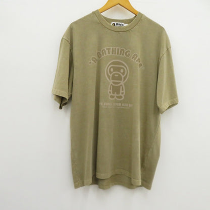 A BATHING APE | アベイシングエイプ Firework by Bathing Ape Tee 半袖Ｔシャツ 002CSK801317M ベージュ サイズ：L【瀬戸大橋店】