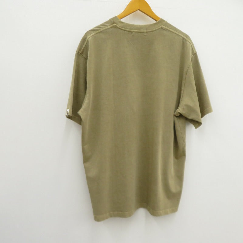 A BATHING APE | アベイシングエイプ Firework by Bathing Ape Tee 半袖Ｔシャツ 002CSK801317M ベージュ サイズ：L【瀬戸大橋店】