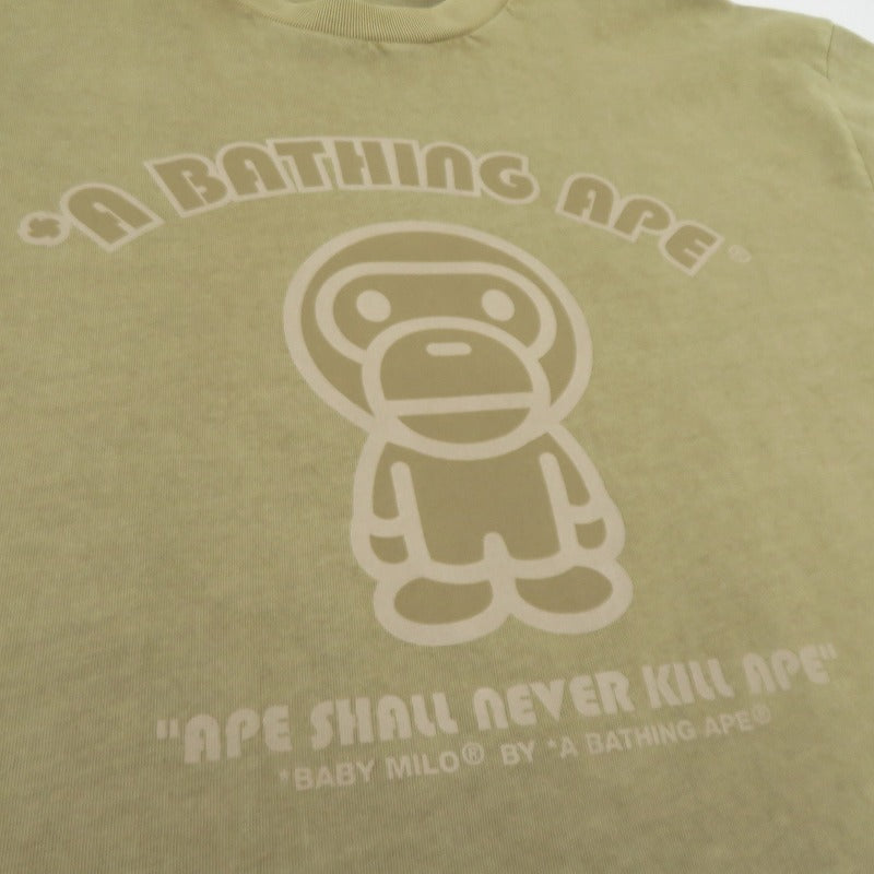 A BATHING APE | アベイシングエイプ Firework by Bathing Ape Tee 半袖Ｔシャツ 002CSK801317M ベージュ サイズ：L【瀬戸大橋店】