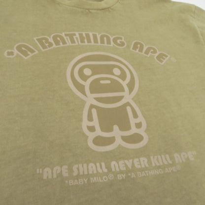A BATHING APE | アベイシングエイプ Firework by Bathing Ape Tee 半袖Ｔシャツ 002CSK801317M ベージュ サイズ：L【瀬戸大橋店】