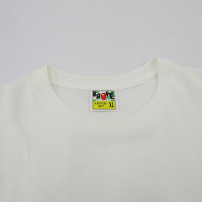 A BATHING APE | アベイシングエイプ TRIAL CAMO APE FACE STA TEE 半袖Ｔシャツ 001TEL301035M ホワイト サイズ：XL【瀬戸大橋店】