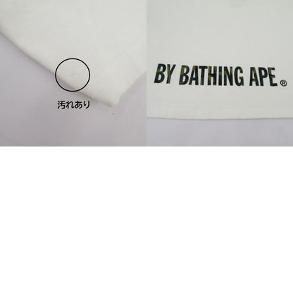 A BATHING APE | アベイシングエイプ TRIAL CAMO APE FACE STA TEE 半袖Ｔシャツ 001TEL301035M ホワイト サイズ：XL【瀬戸大橋店】