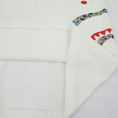 A BATHING APE | アベイシングエイプ COLOR CAMO SIDE SHARK TEE 半袖Ｔシャツ 001TEK801037M ホワイト サイズ：XL【瀬戸大橋店】