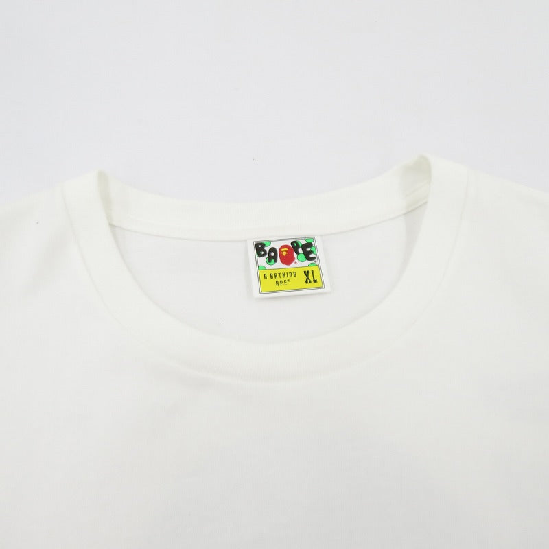 A BATHING APE | アベイシングエイプ JAPAN SOUVENIR TEE 半袖Ｔシャツ 001TEL221057F ホワイト サイズ：XL【瀬戸大橋店】