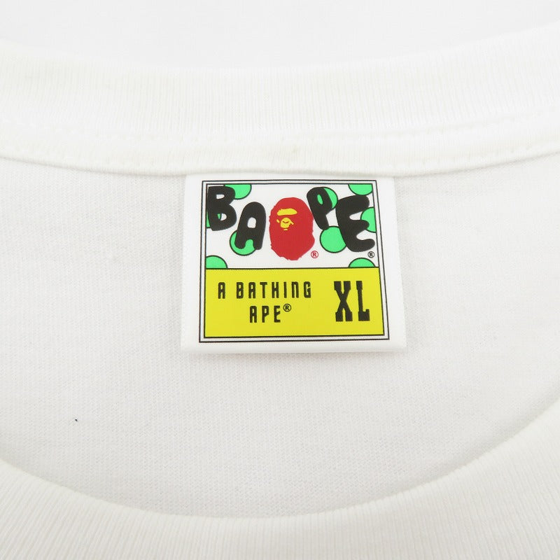 A BATHING APE | アベイシングエイプ JAPAN SOUVENIR TEE 半袖Ｔシャツ 001TEL221057F ホワイト サイズ：XL【瀬戸大橋店】