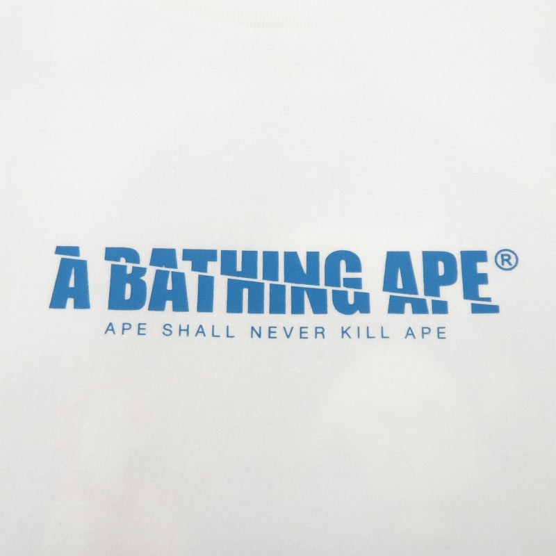 A BATHING APE | アベイシングエイプ JAPAN SOUVENIR TEE 半袖Ｔシャツ 001TEL221057F ホワイト サイズ：XL【瀬戸大橋店】