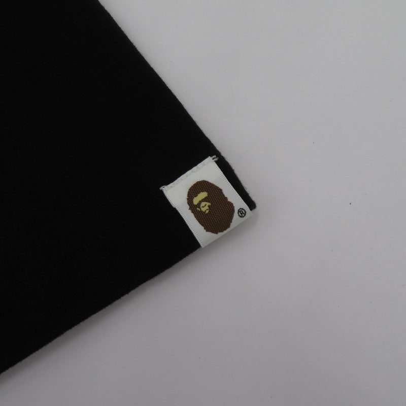 A BATHING APE | アベイシングエイプ 1ST CAMO COLLEGE ATS TEE 半袖Ｔシャツ 001TEK801015M ブラック サイズ：XL【瀬戸大橋店】
