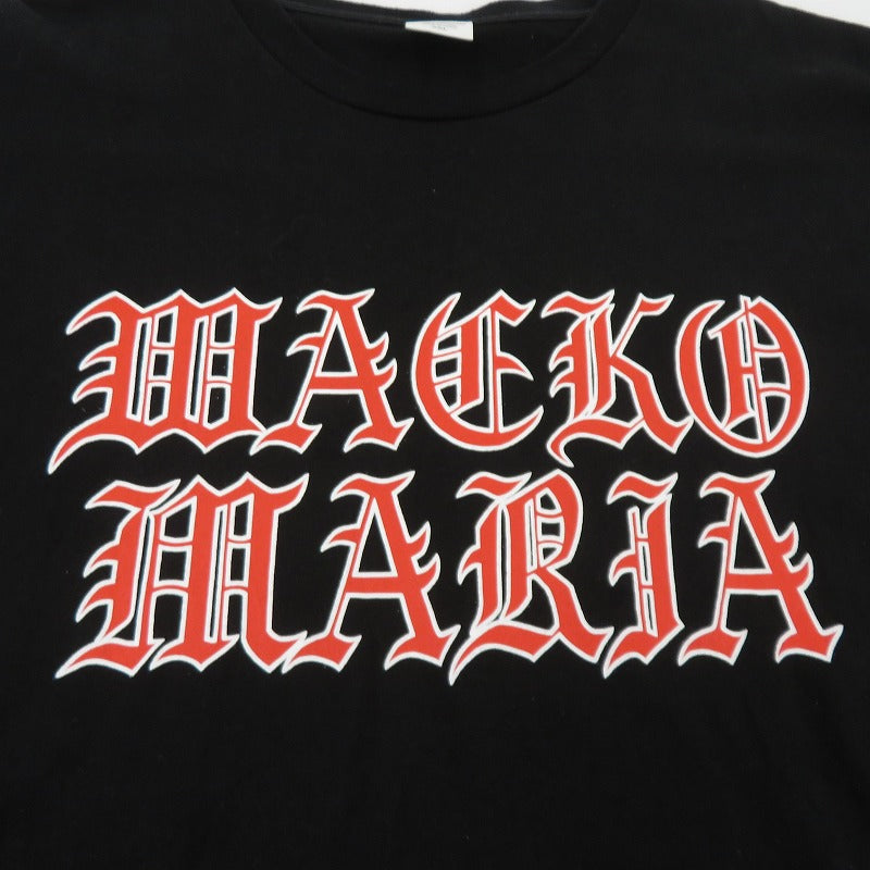 WACKOMARIA | ワコマリア 半袖Ｔシャツ 26SS-WMT-WT12 ブラック サイズ：XXL【瀬戸大橋店】