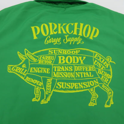 PORK CHOP | ポークチョップ コーチジャケット その他アウター グリーン サイズ：L【瀬戸大橋店】