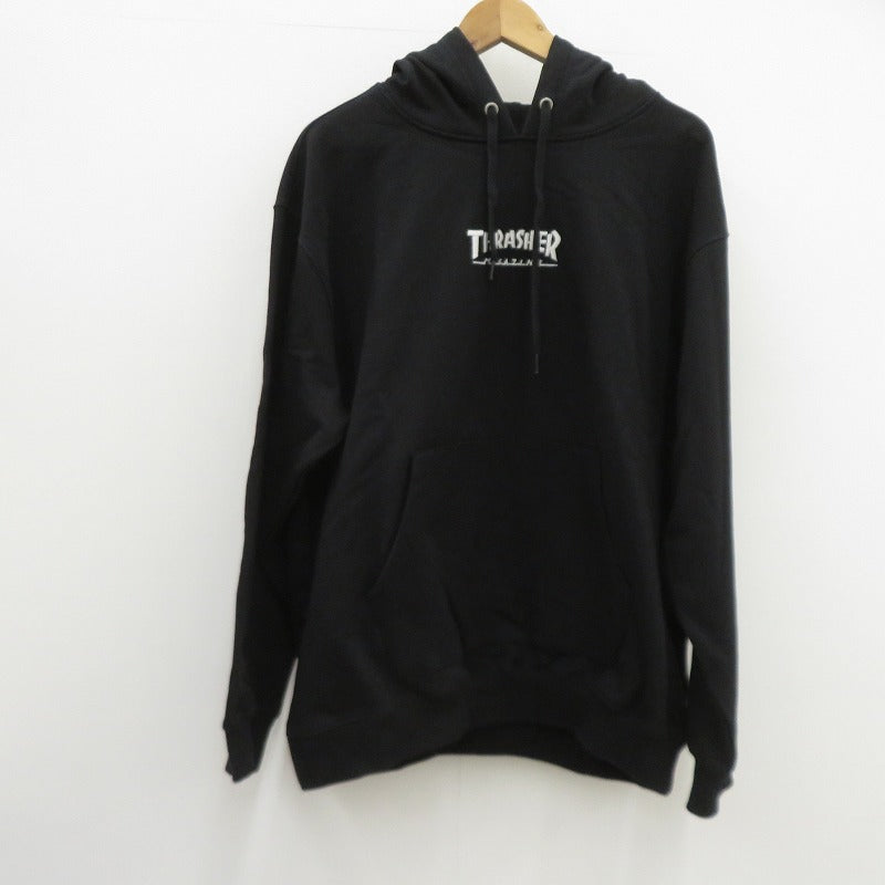 THRASHER | スラッシャー パーカー ブラック サイズ：L【瀬戸大橋店】