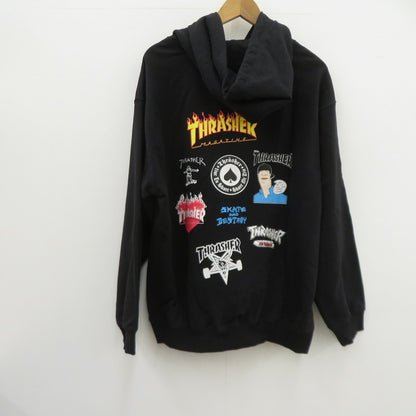 THRASHER | スラッシャー パーカー ブラック サイズ：L【瀬戸大橋店】