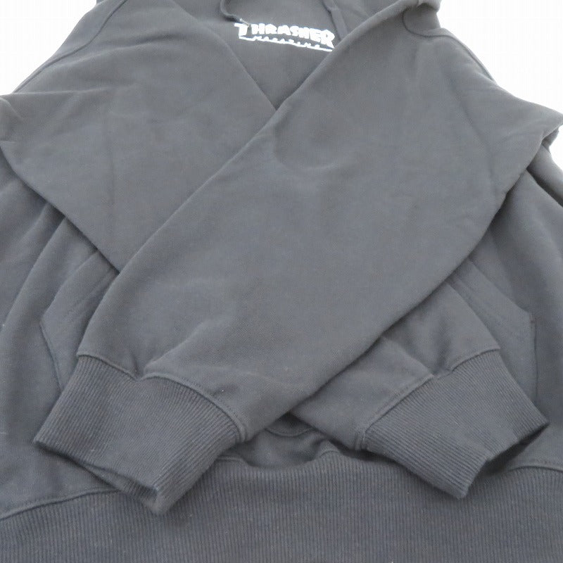 THRASHER | スラッシャー パーカー ブラック サイズ：L【瀬戸大橋店】