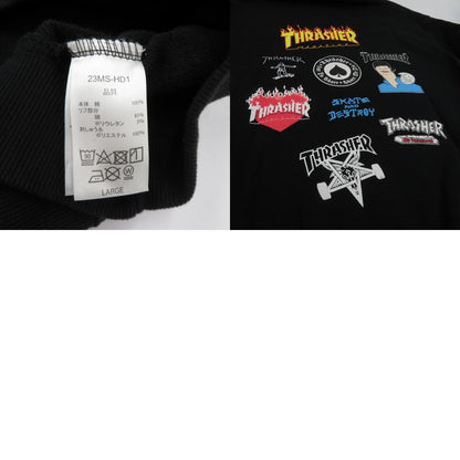 THRASHER | スラッシャー パーカー ブラック サイズ：L【瀬戸大橋店】